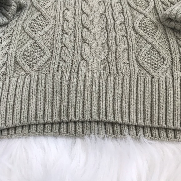 Croft & Barrow Cable Kit Sweater - Zip size: Small - Picture 6 of 7